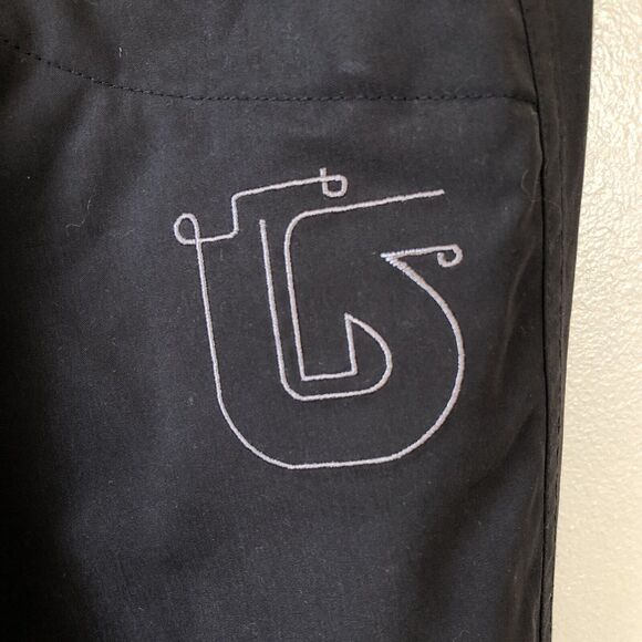 Burton Indulgence Pants Womens Large Black Dryride Thigh Vents Boot Cover Skiing - Picture 3 of 15